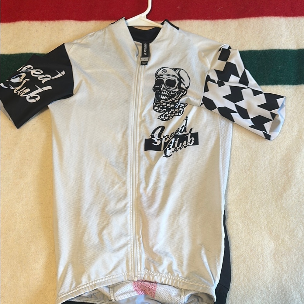 ASSOS Speed Club Cycling Jersey - Black and White